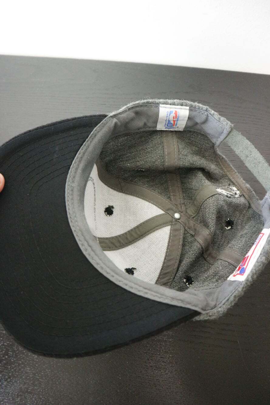 Vintage Sports Specialties Double Script Chicago Bulls Strap Back Hat NBA Felt - Picture 5 of 7